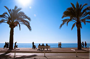 le soleil de la Cte d'azur